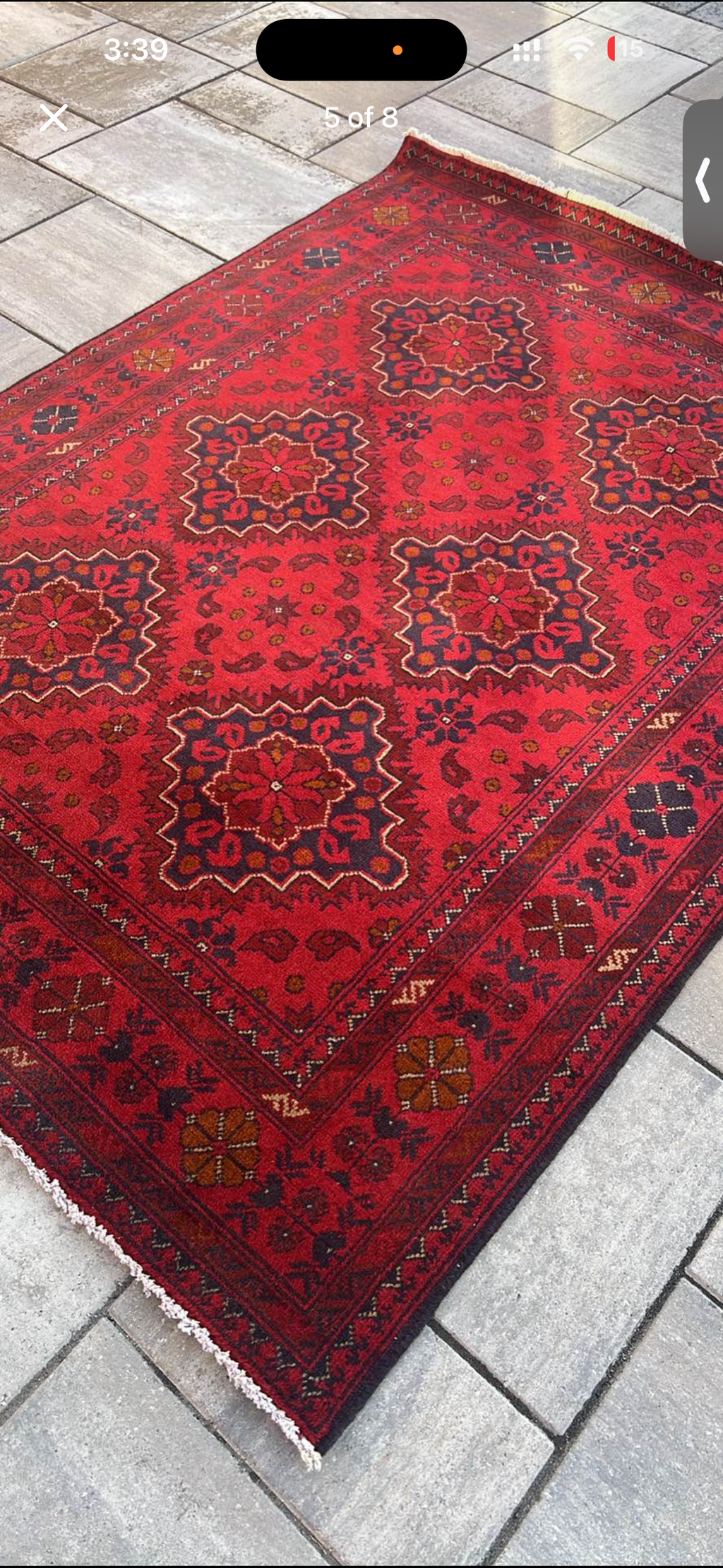 Afghan handmade carpet