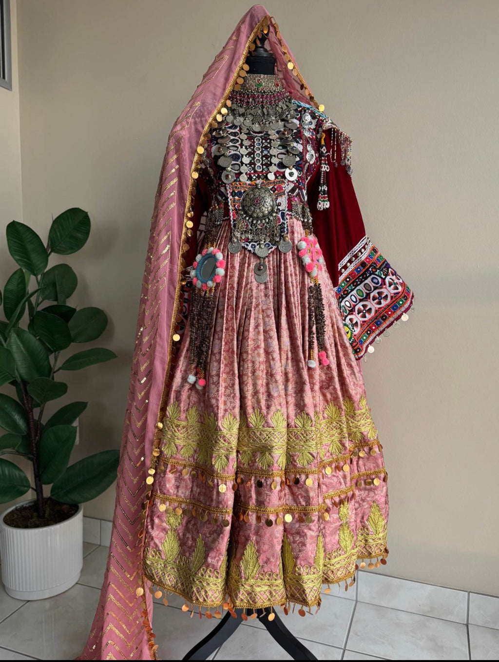 Afghan wedding dress