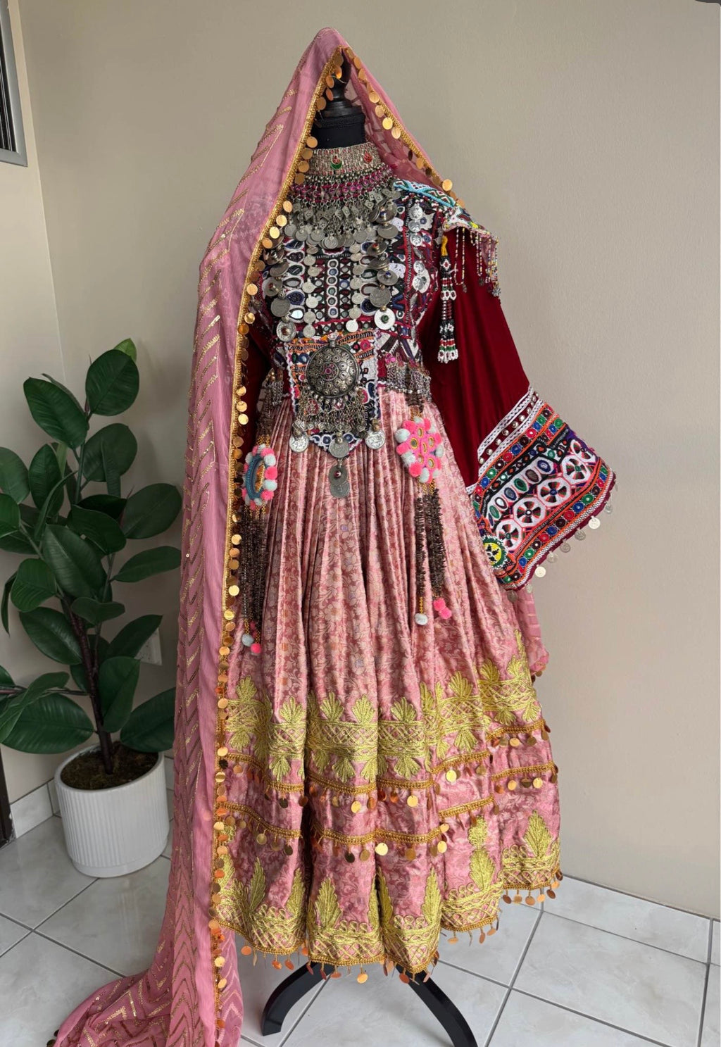 Afghan wedding dress